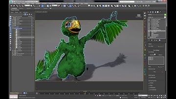 Ornatrix 3dsmax: Feathers Part 5 (Feather Objects)