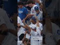 Rossy had a front row seat for Rizz’s all-time bleacher moment. Presented by @InvenergyEnergy