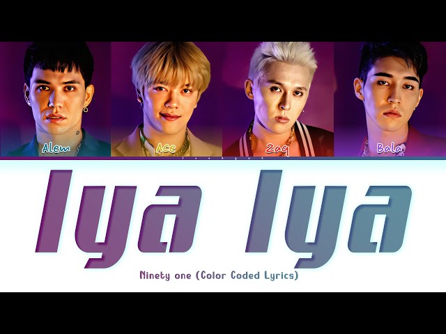 NINETY ONE - IYA IYA |сөзі/текст/lyrics