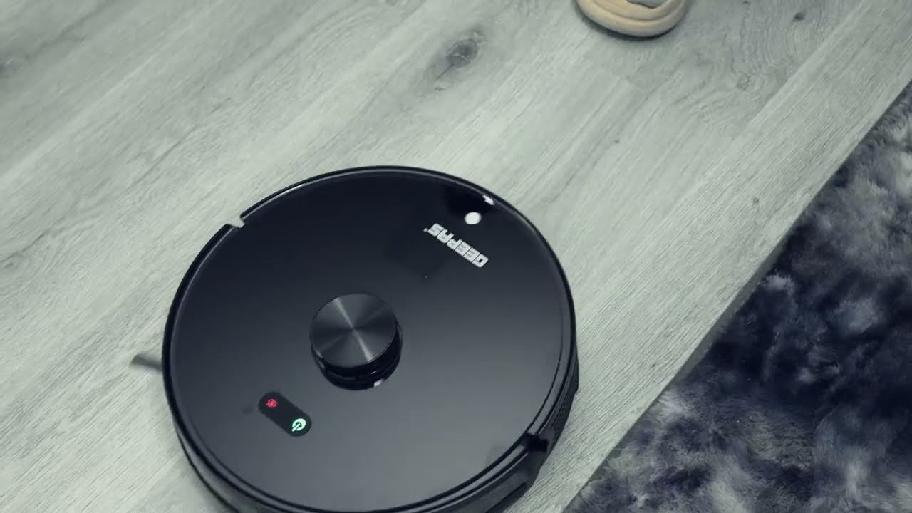 Geepas 2-in-1 Robot Vacuum Cleaner Mop - Grvc19058