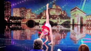Ophelie Very Young Girl Dancing Frances Got Talent 03 November 2015