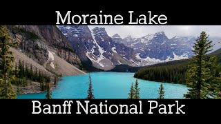 Moraine Lake Rock Pile Trail at Banff National Park
