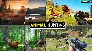 Top 5 Offline Animal Hunting Games For Android |  Open World Hunting Games For Android screenshot 3