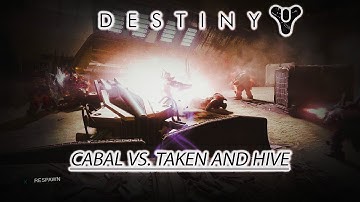 Destiny A.I. Battle: Cabal vs. Taken and Hive
