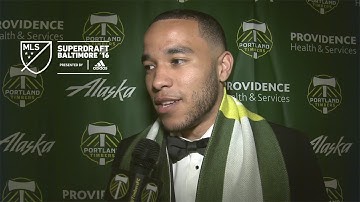 Caleb Porter, Ben Polk at the 2016 MLS SuperDraft