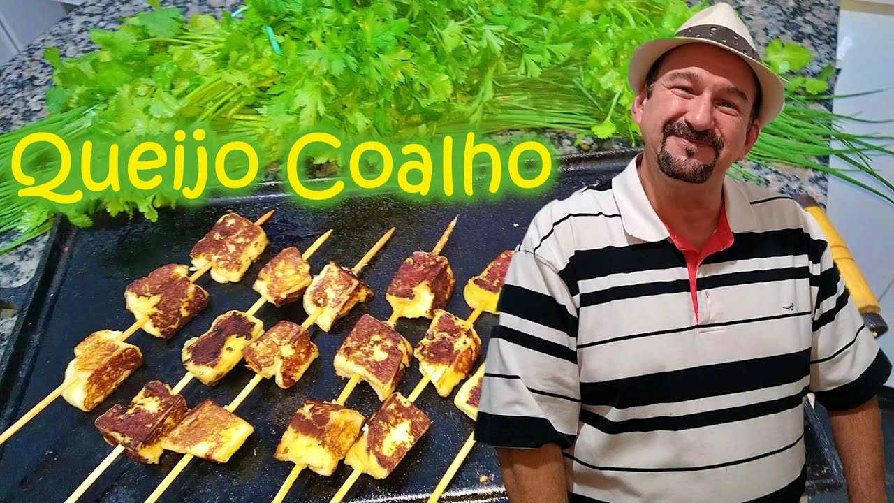 Receita de QUEIJO COALHO para seu CHURRASCO - Queijo Caseiro #96