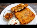 Dhaba style paneer paratha recipe  stuffed paneer paratha recipe