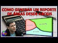 Como generar un reporte de áreas desde ArcGIS