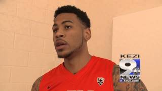 Eric Moreland on Suspension at 2013 Media Day