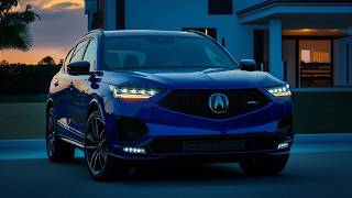 AT NIGHT: 2023 Acura MDX Type S with Advance Package  Interior & Exterior Lighting Overview
