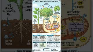 Respiration in Plants: 1 मिनट में पूरा Concept! #BiologyTricks #shorts #ScienceShorts