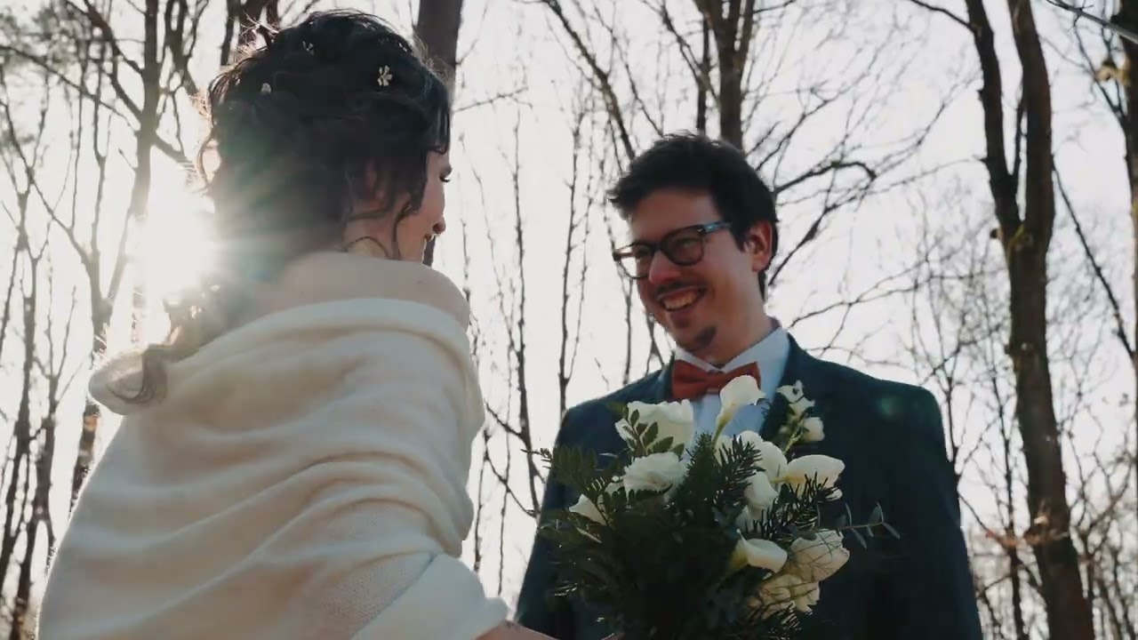 décoration de mariage d'hiver