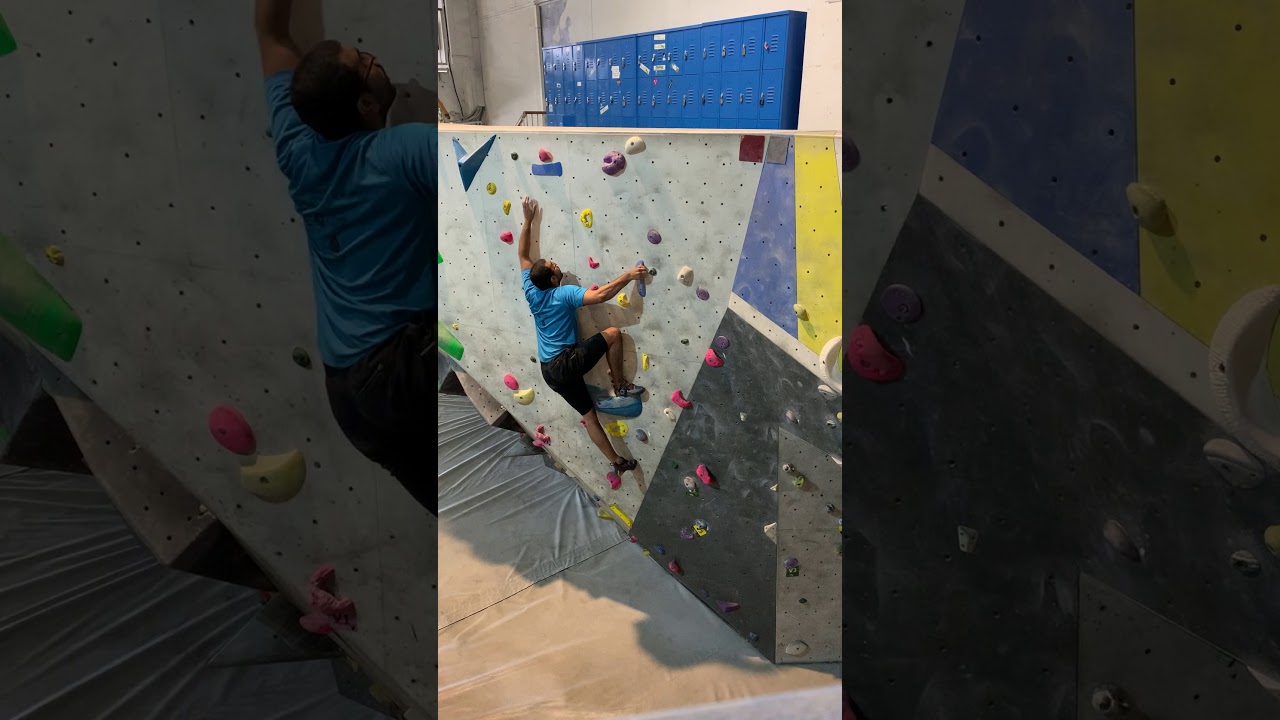 Indoor Climb Difficulty  V5 -  the first one! ever