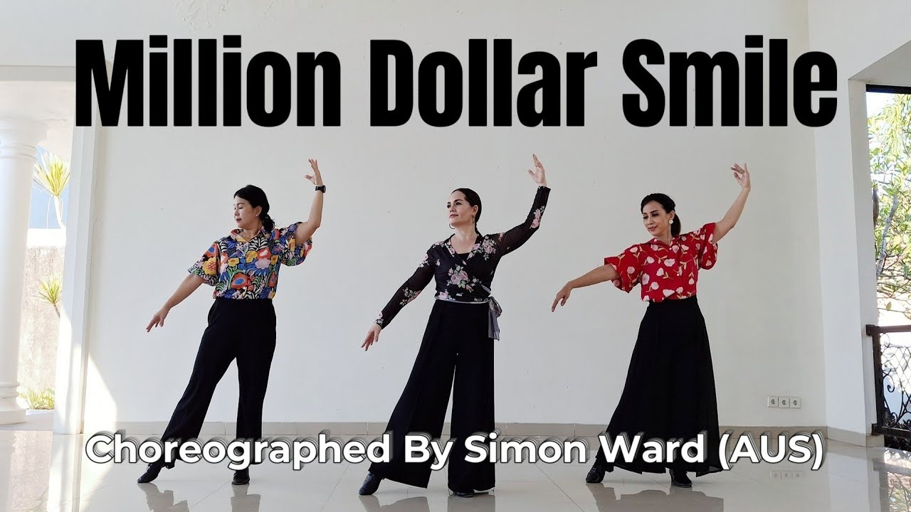 Million Dollar Smile - Line Dance | Simon Ward