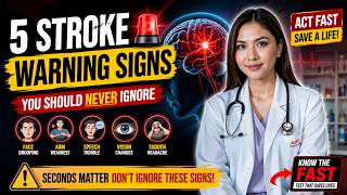 5 Stroke Warning Signs You Should Never Ignore |The Health Insider |