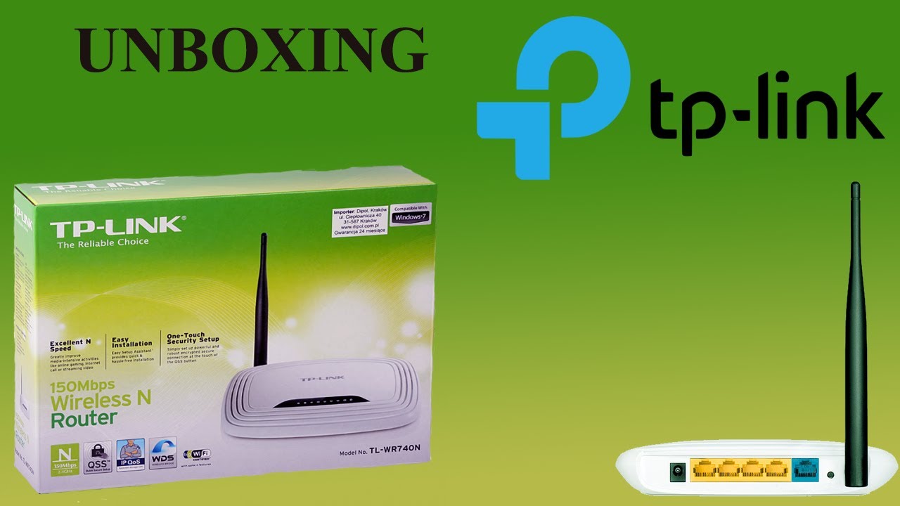 UNBOXING TP Link 740n Router/ Configuration/ urdu/hindi - YouTube