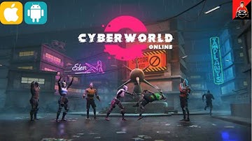 Cyberworld Online [Cyberpunk Mobile] Open World | Mobile Game (ANDROID/IOS) - GAMEPLAY [DOWNLOAD]