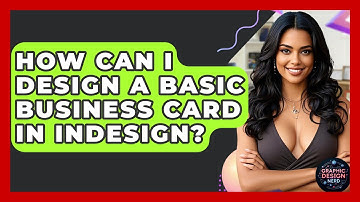 How Can I Design A Basic Business Card In InDesign? - Graphic Design Nerd