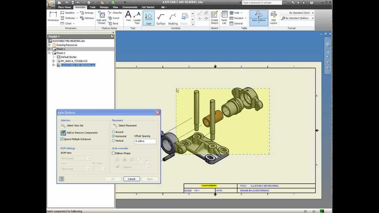 autodesk inventor project s