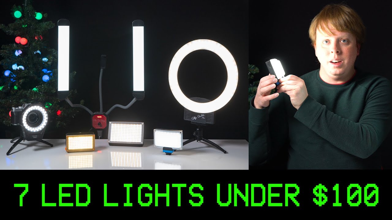 7 LED Lights Under $100: The 25 Photography & Filmmaking Gift Ideas of Christmas