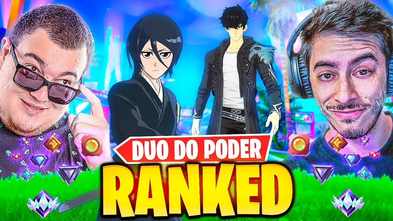 DUO DELECIA COM O PATRIOTA NA RANQUEADA DO FORTNITE !