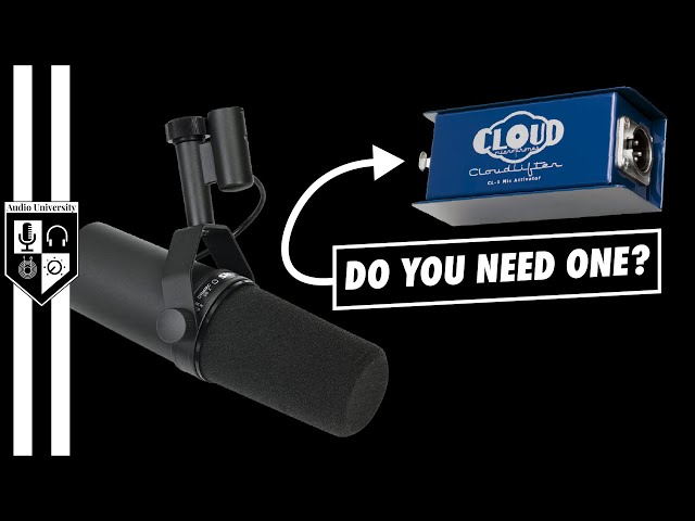 Do You Need A Cloudlifter?   Shure SM7B + Cloudlifter CL / Radial McBoost