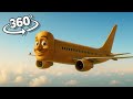 360° VR SIGMA BOY х BRAINROT But AIRPLANE Animals