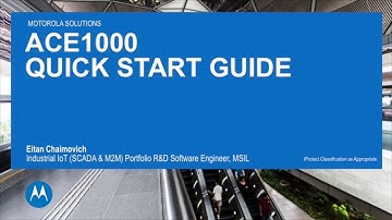 ACE1000 Quick Start Guide: Easy Logic