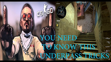 YOU NEED TO KNOW THIS UNDERPASS TRICKS ON Mirage