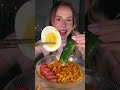 Saucy Noods ASMR 😮‍🔥🍜 Slurping Satisfaction #SaucyNoods #asmr #ramen #noodles