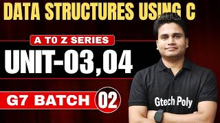 🔥Data Structures using C P-02 | G7 Batch | A TO Z SERIES With Important Question