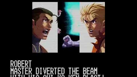 KOF 2000 Art of Fighting Team Ending