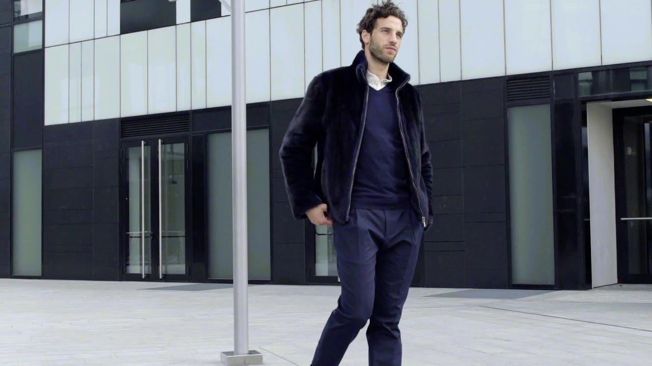 Mens fur coat collection | Paolo Moretti furs