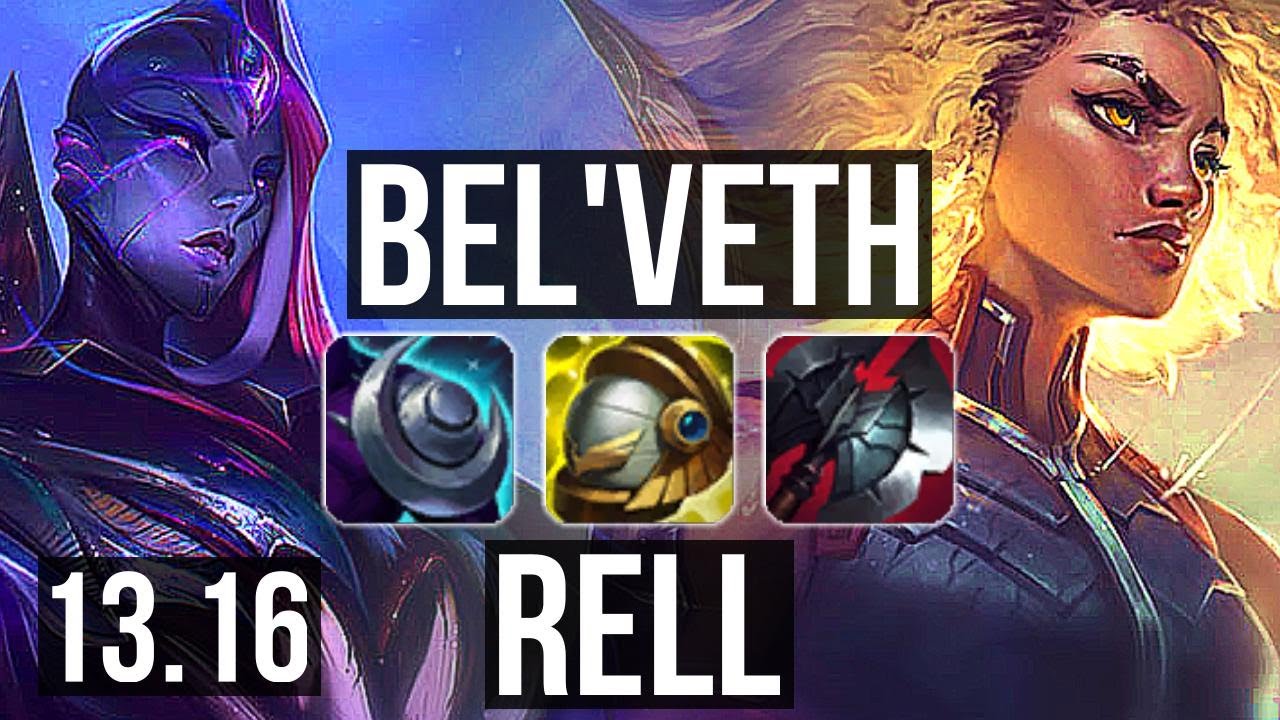 BEL'VETH & Kai'Sa vs RELL & Samira (SUP) 5/0/14, 600+ games KR