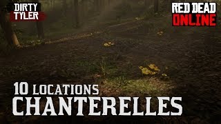 Chanterelle Locations Red Dead Online RDR2 Daily Challenges