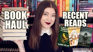 SPRING BOOK HAUL + RECENT READS