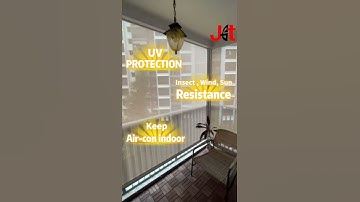 Stay at home with comfort lifestyle - motorised zip blind