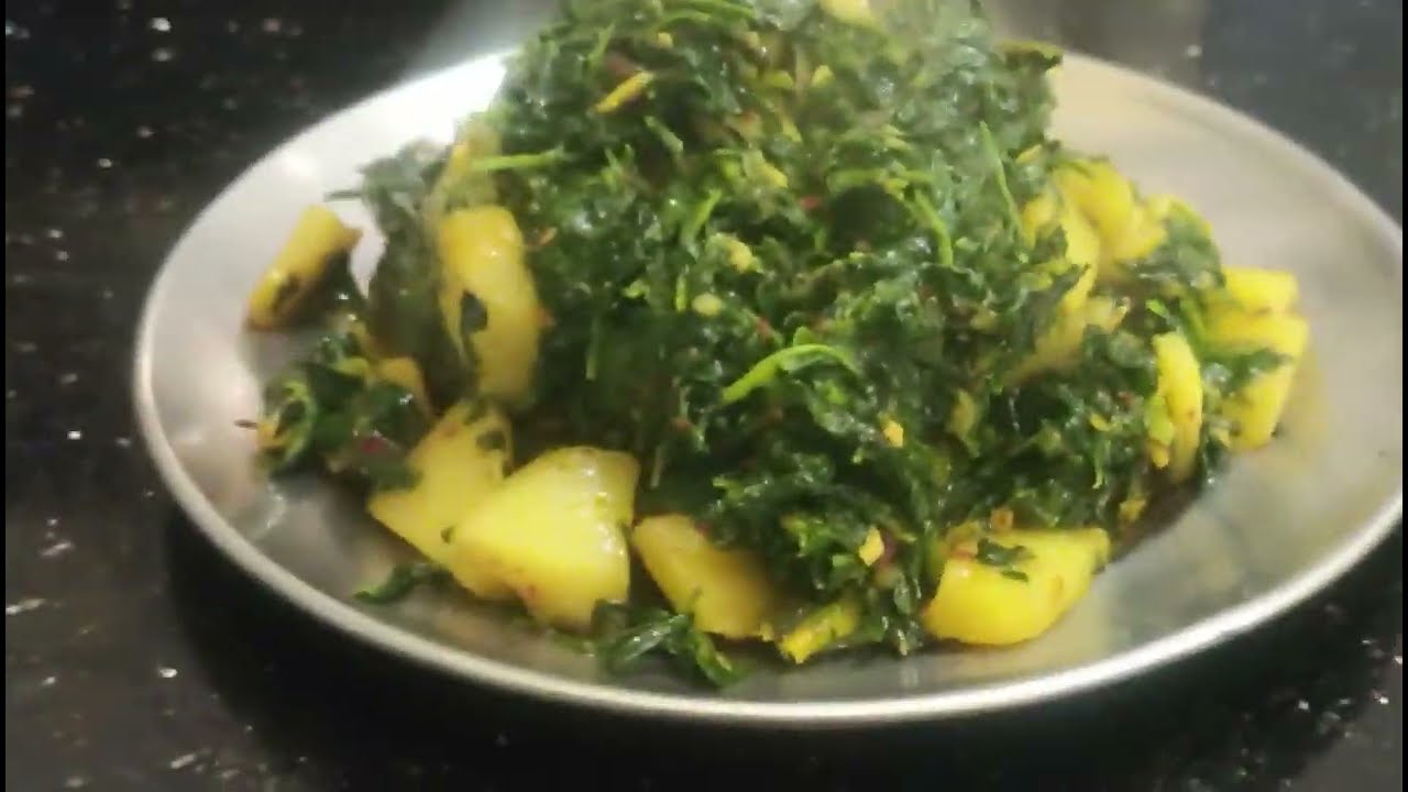 Methi aur aalu ki chatpati sabji
