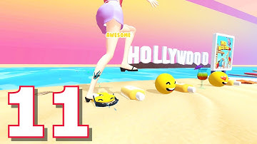 Tippy Toe - Satisfying Mobile Games Gameplay Part 11 | Woo Gameplay