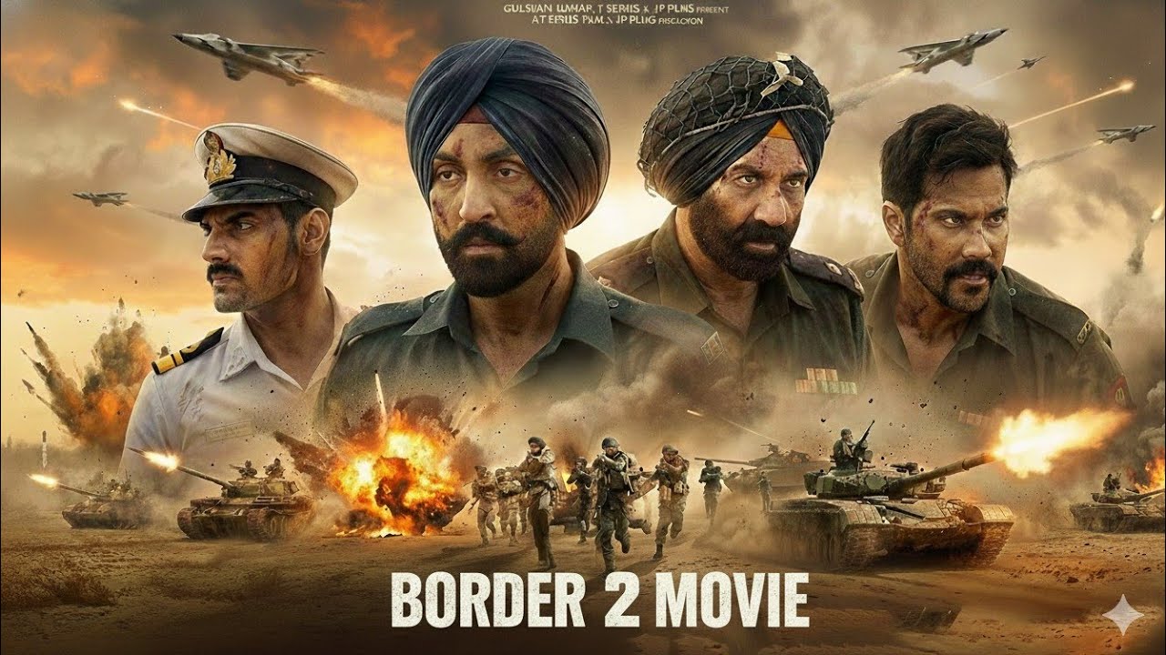 BORDER 2 | New (2026)  | Sunny Deol |Released South Indian Movie In Hindi | Patriotic Action Movie
