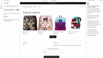How to Group Products Using Swatches on Shopify