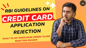 Credit Card Application Rejection? Bank Denies Telling Reason? | Know RBI Guidelines On This 🚨