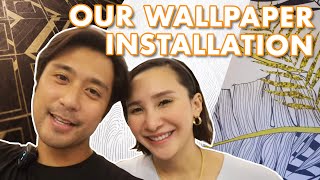 Home Improvement Tip! How Wallpapers brighten up your home (Installation by Pattern Pad)