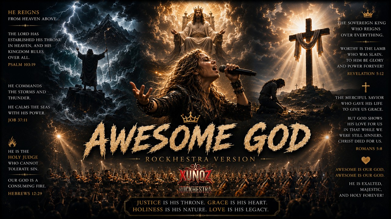 Watch AWESOME GOD - Rockhestra Version🎻 | 🎸Metal Symphony on YouTube Watch AWESOME GOD - Rockhestra Version🎻 | 🎸Metal Symphony on YouTube