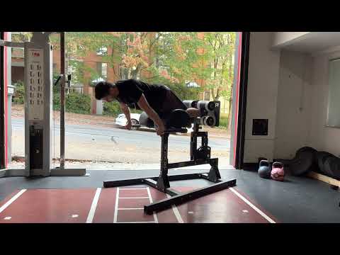 SL GHD hip extension hold