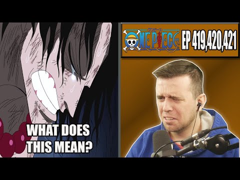 ACE CALLS WHITEBEARD HIS FATHER! - OP Episode 419, 420, 421 - Rich Reaction