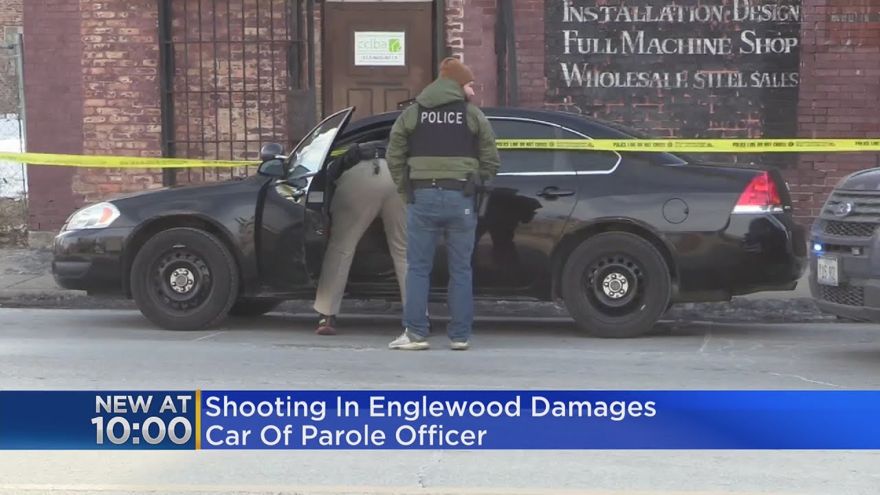 Englewood Shooting Injures One Man, Damages Parole Officer's Car - YouTube