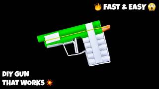How to Make a Paper Gun Step by Step | Easy Origami Gun