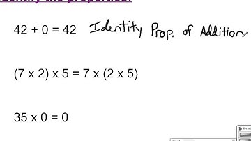 1 4 properties of real numbers
