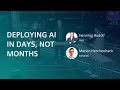 Scaling Industrial AI from Months to Days, Siemens and AWS Joining Hands